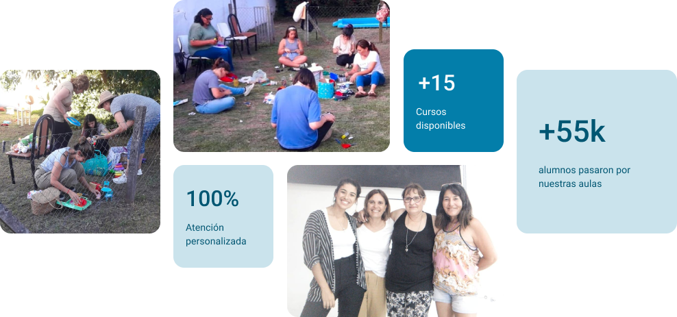 Estudiantes aprendiendo